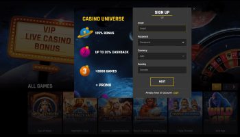 Casino Universe Welcome Bonus Casino Universe Welcome Bonus