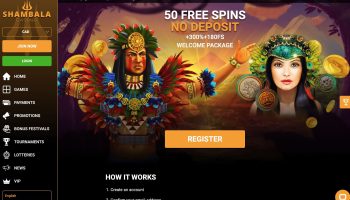 Shambala Casino Free Spins