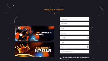 FreshBet Casino Canada Welcome Bonus