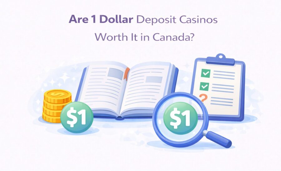 Are 1 Dollar Deposit Casinos Worth It in Canada?