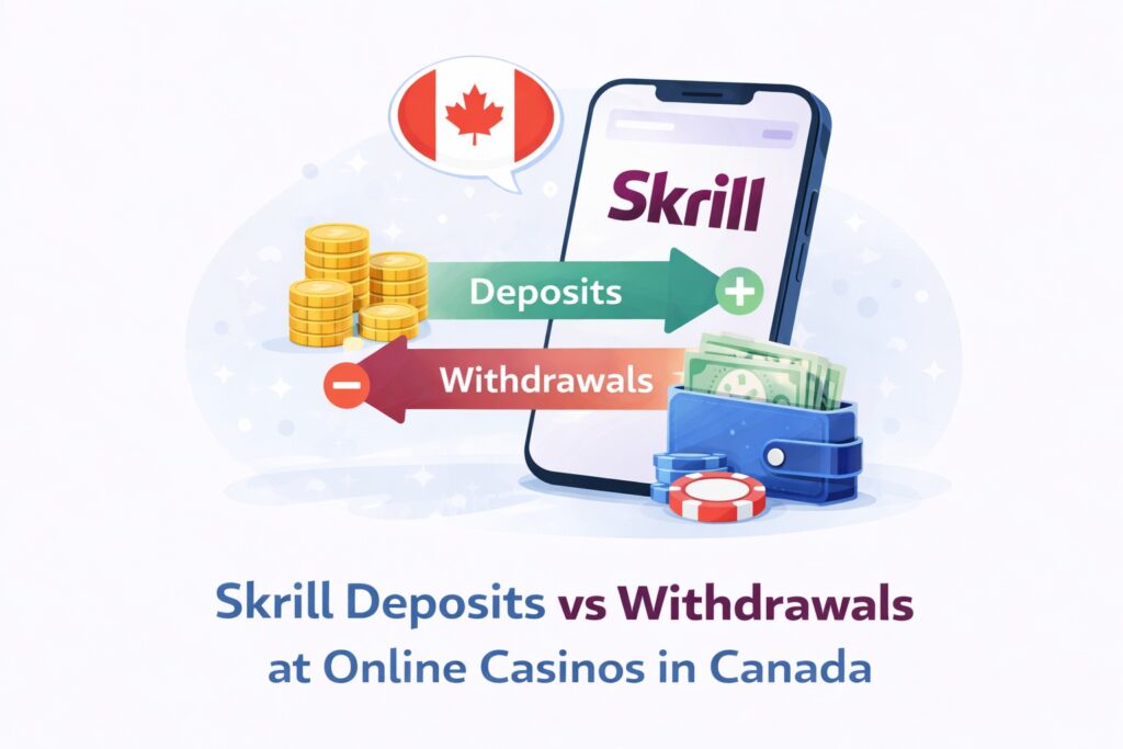 Skrill deposits and withdrawals Canada casino guide