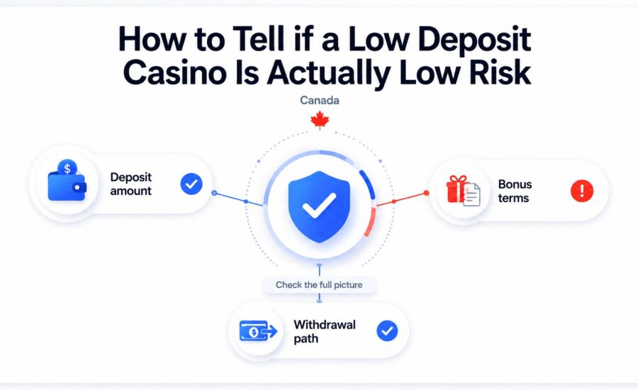 Low deposit casino risk guide for Canadian players
