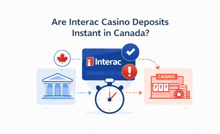 Interac casino deposits instant Canada guide