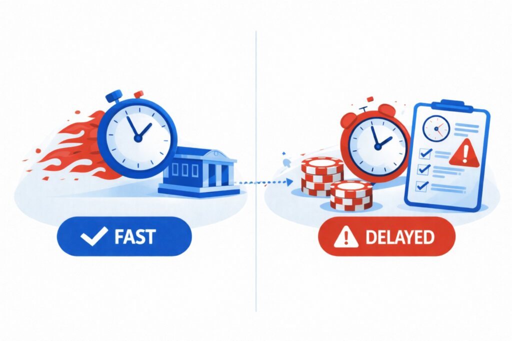 Fast vs Delayed Interac Casino Withdrawals in Canada | BonusCasinoStation