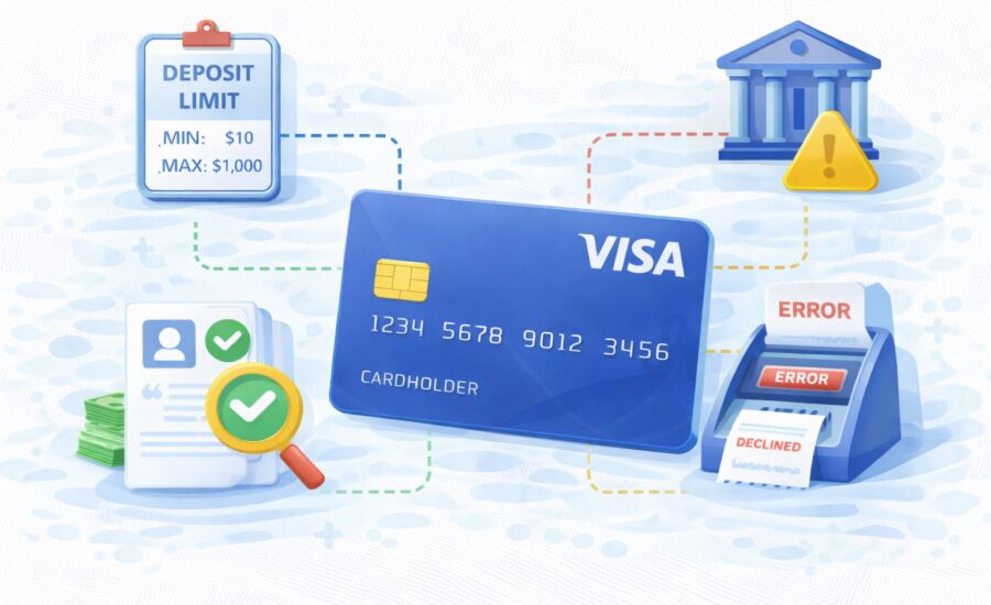 How Visa casino deposit limits work in Canada