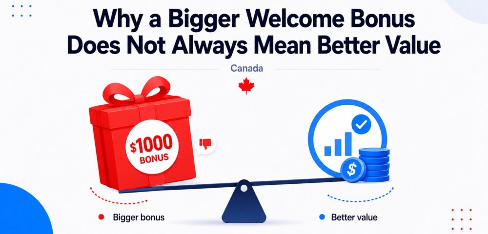 Why a Bigger Welcome Bonus Does Not Always Mean Better Value in Canada
